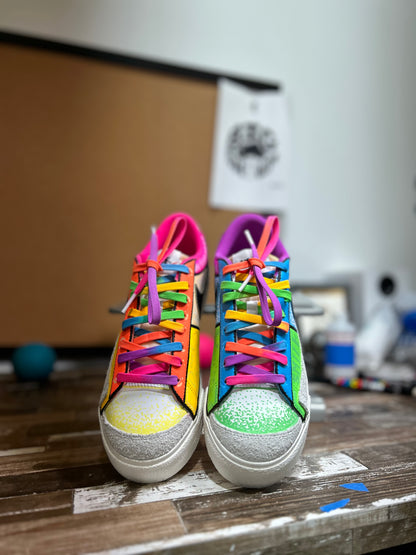 NYC Pride ‘23 custom Nike Jordan 1 Elevate Low